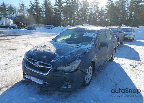 2015 Subaru Impreza 2.0I from USA, damaged, VIN JF1GPAA62F8236006